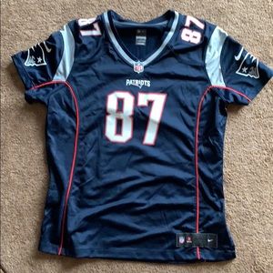 NFL On Field Jersey Gronk Patriots